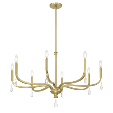 Millennium 220108-VB - Viremont 36" Wide 8-Light Chandelier