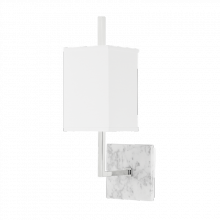 Mitzi by Hudson Valley Lighting H700101-PN - Mikaela Wall Sconce