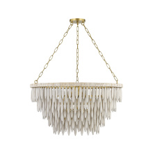 Mitzi by Hudson Valley Lighting H805805-AGB - Tiffany Chandelier