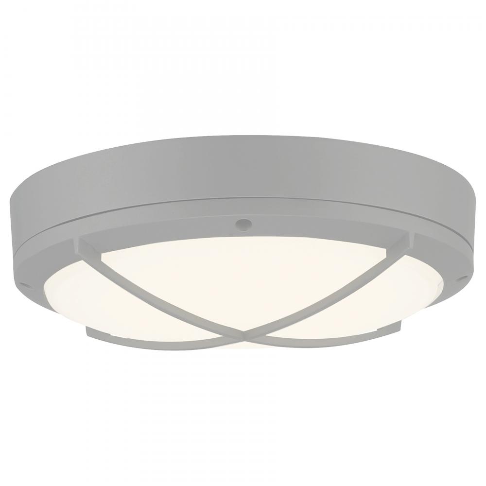 Dual Voltage Outdoor LED Flush Mount