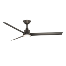 Modern Forms US - Fans Only FR-W2501-62L-BZ - Bolo Downrod ceiling fan
