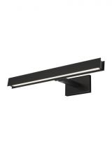 Visual Comfort & Co. Modern Collection SLPC11830B - The Bau 18-inch Damp Rated 1-Light Integrated Dimmable LED Picture Light in Nightshade Black