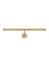 Visual Comfort & Co. Modern Collection 700PLUF12NB-LED927 - Modern Plural Faceted dimmable LED 12 Picture Light in a Natural Brass/Gold Colored finish