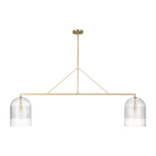 Visual Comfort & Co. Modern Collection SLLS638HABCG - Leano 61 Linear Chandelier
