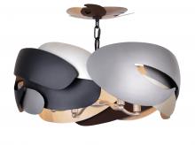 Minka George Kovacs P1333-780 - Metalo Misto- 4 Light Semi Flush Mount