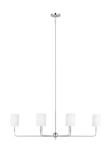 Visual Comfort & Co. Studio Collection 3609306-962 - Foxdale Six Light Linear Chandelier