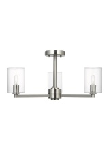 Visual Comfort & Co. Studio Collection 7764203C-962 - Fullton Three Light Semi-Flush Mount