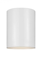 Visual Comfort & Co. Studio Collection 7813897S-15 - Outdoor Cylinders Small LED Ceiling Flush Mount