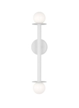 Visual Comfort & Co. Studio Collection KWL1012MWT - Nodes Double Sconce