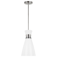 Visual Comfort & Co. Studio Collection EP1221MWTPN - Heath Small Pendant