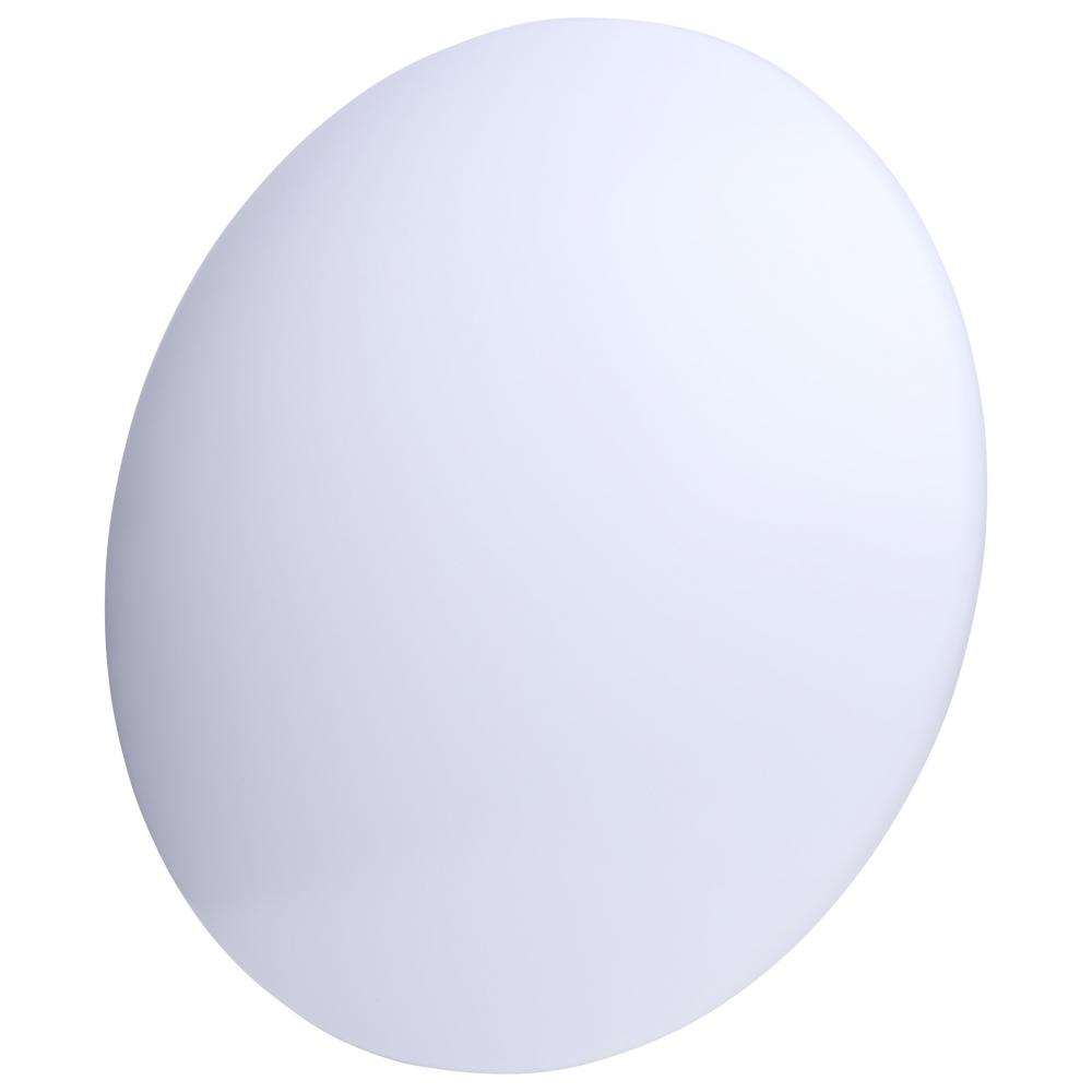 Cloud Replacement Lens; 19 Inch; Round; White