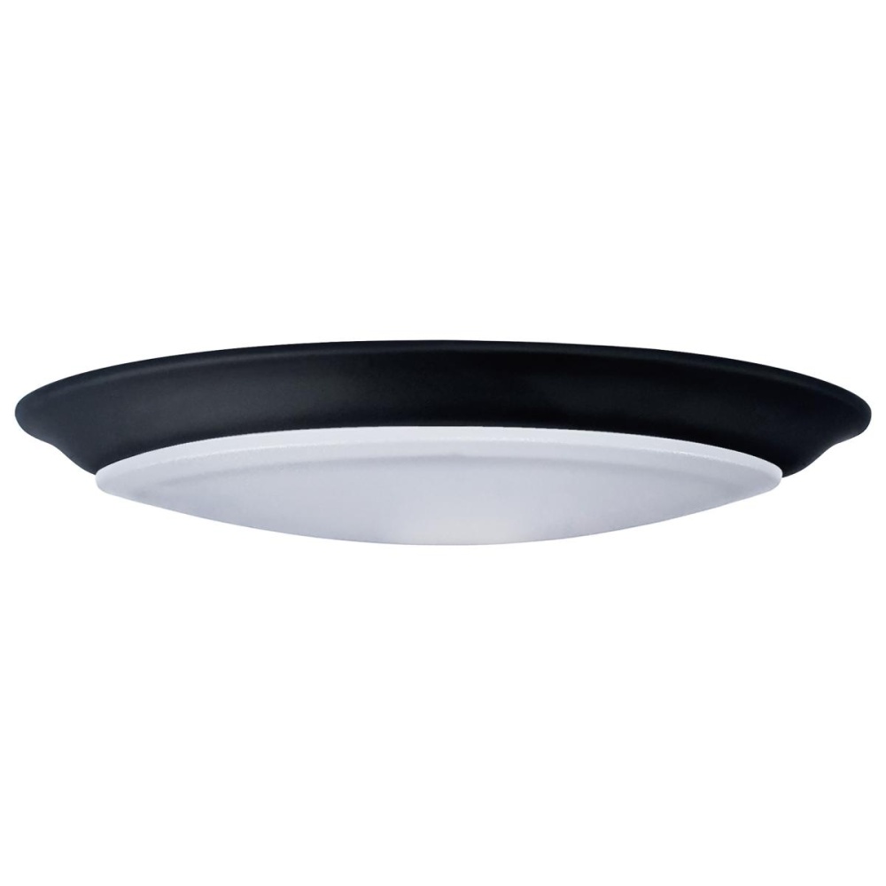 10 Inch LED Disk Light; 27K/3K/35K/4K/5K CCT Selectable; Black Finish