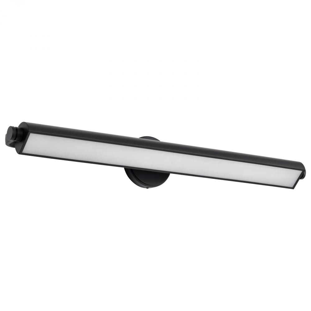 Auden; 36 Inch LED Vanity; 3 CCT Selectable; Black Finish; Acrylic Lens