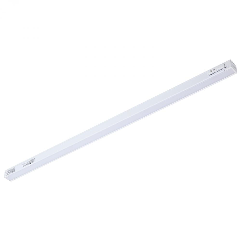 8 Watt 21-Inch LED Under Cabinet; 30K/40K/50K CCT Selectable; White Finish; 120 Volt