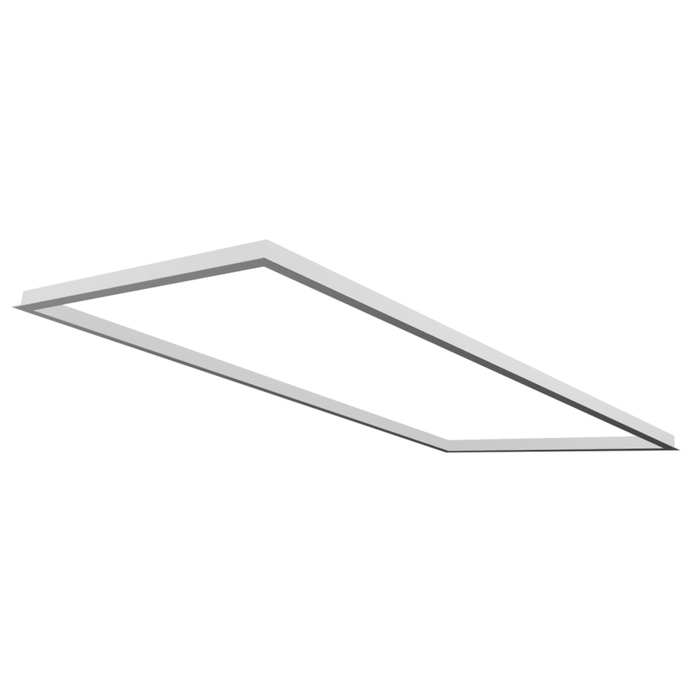 2x4 Flange Kit; White Finish