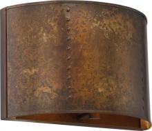 Nuvo 60/5891 - Kettle - 1 Light Wall Sconce - Weathered Brass Finish