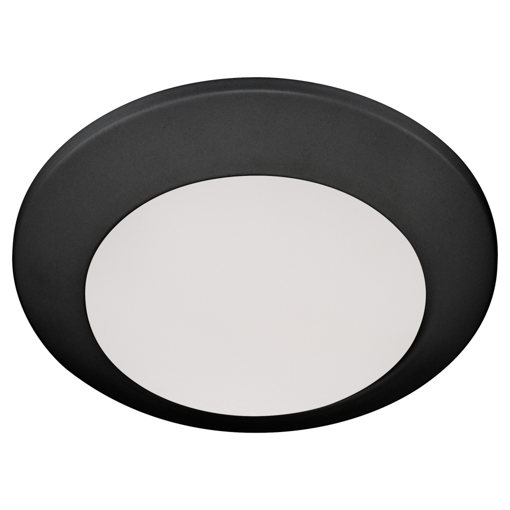 6” WET LED DISK 5CCT - MATTE BLACK