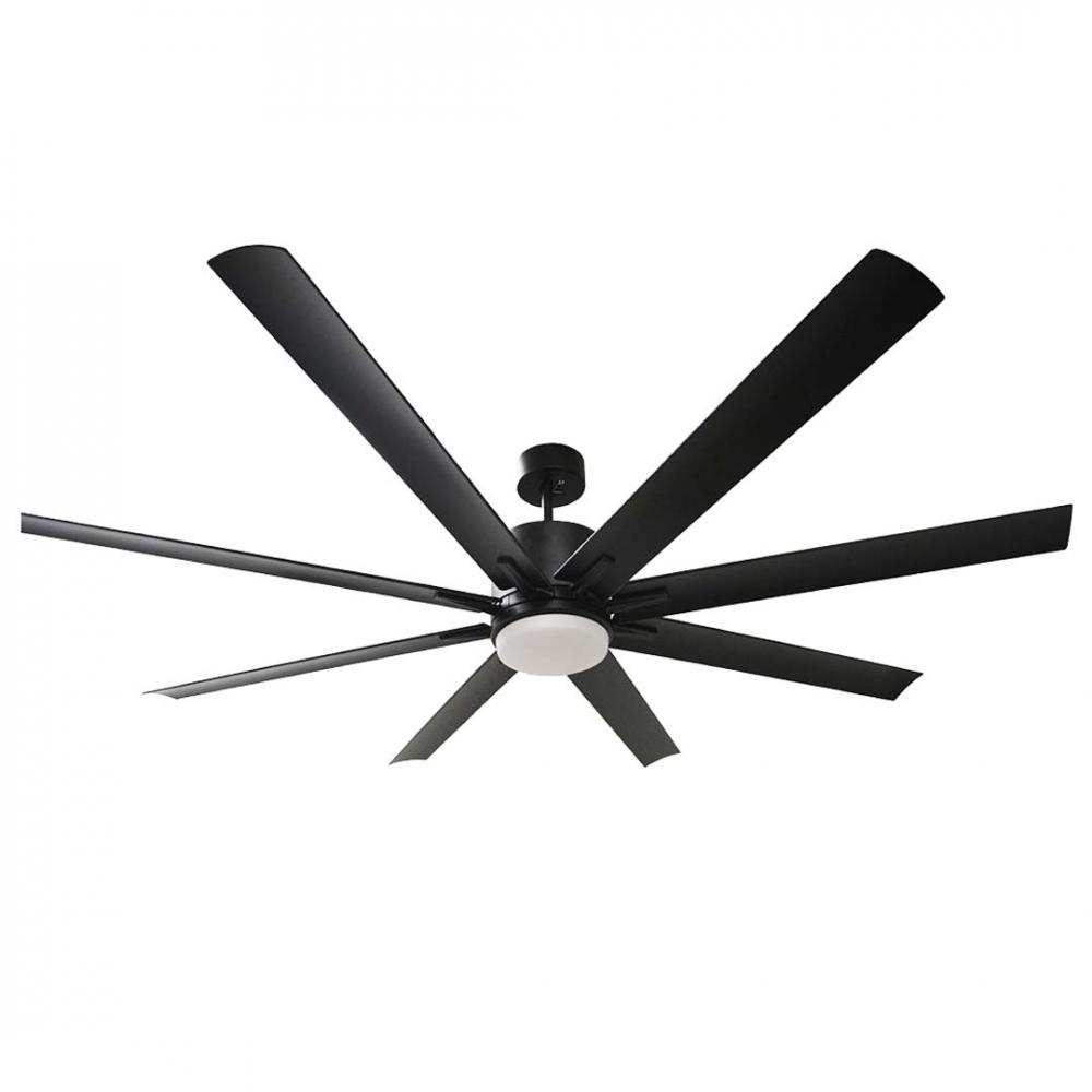 Metro Damp Patio Fan - MB Black ABS Blades 20W LED 3K,4K,5K