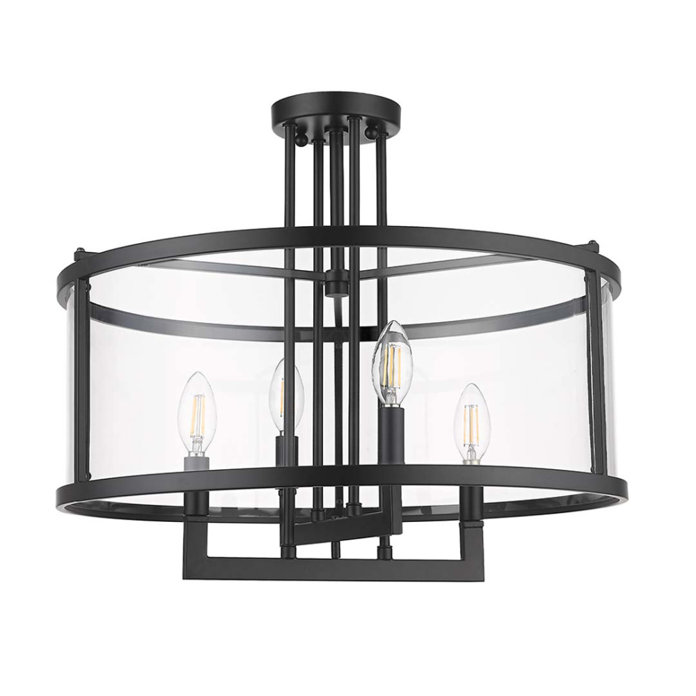 Ravenna 4-Light Semi Flush Mount - MB