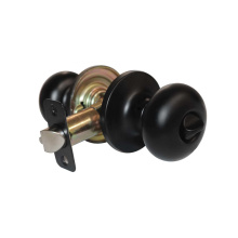 HOMEnhancements 20493 - Mushroom Entry Knob, Matte Black (US19)