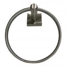 HOMEnhancements 20979 - Square Style Towel Ring - Satin Nickel(US15)