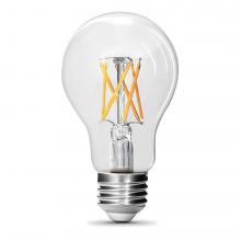 HOMEnhancements 21252 - LED A19 7W Filament Lamp - Clear 4000K