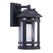 HOMEnhancements 70562 - Vivio Surma Decorative Plastic Outdoor Cylinder Coach Light - MB