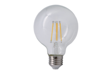HOMEnhancements 19836 - 4.5W LED G25 Clear Lamps 3000K
