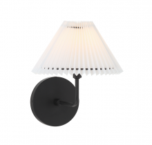 Savoy House Meridian M90105MBK - 1-Light Wall Sconce in Matte Black