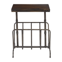 Uttermost 25326 - Uttermost Sonora Industrial Magazine Accent Table