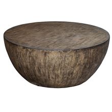 Uttermost 25433 - Uttermost Lark Round Wood Coffee Table
