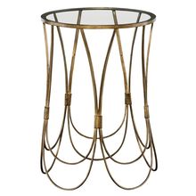 Uttermost 25056 - Uttermost Kalindra Gold Accent Table