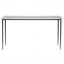 Uttermost 25173 - Uttermost Nightfall White Marble Console Table
