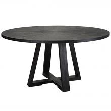 Uttermost 25206 - Uttermost Gidran Round Black Dining Table