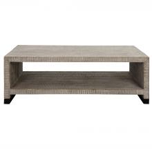 Uttermost 25285 - Uttermost Bosk White Washed Coffee Table