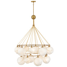 Hinkley 30308HBR-CO - Extra Large Two Tier Chandelier