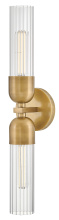 Hinkley 50912HB - Large Two Light Sconce