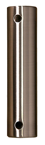 48-inch Ceiling Fan Downrod - Brushed Nickel
