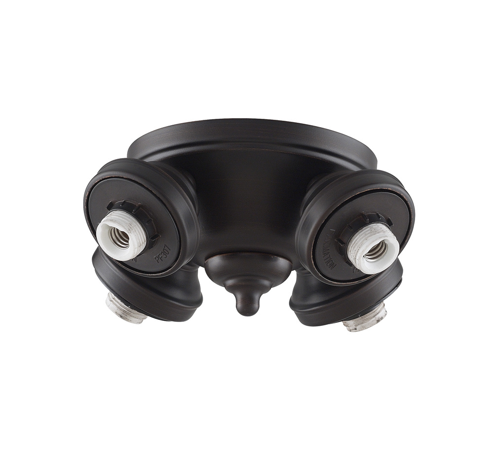 myFanimation Four Light Fitter - Dark Bronze