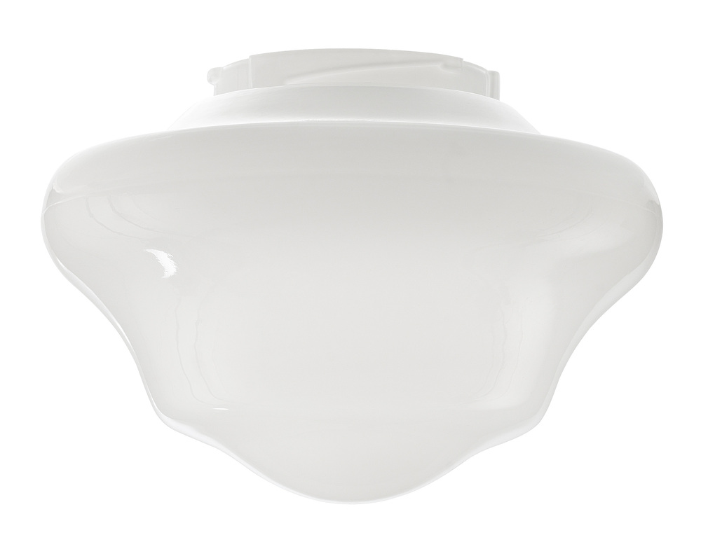 myFanimation Ceiling Fan Schoolhouse Glass - Opal Frosted Shiny