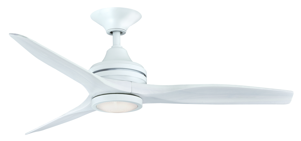 Spitfire Indoor/Outdoor Ceiling Fan AC Motor- Matte White