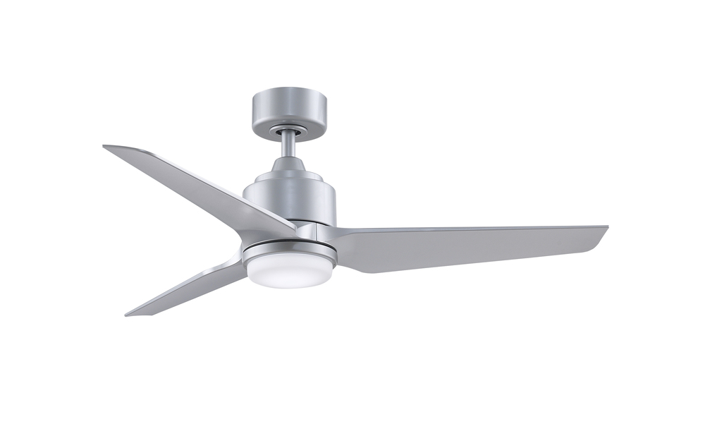 TriAire Custom Indoor/Outdoor Ceiling Fan DC Motor- Silver