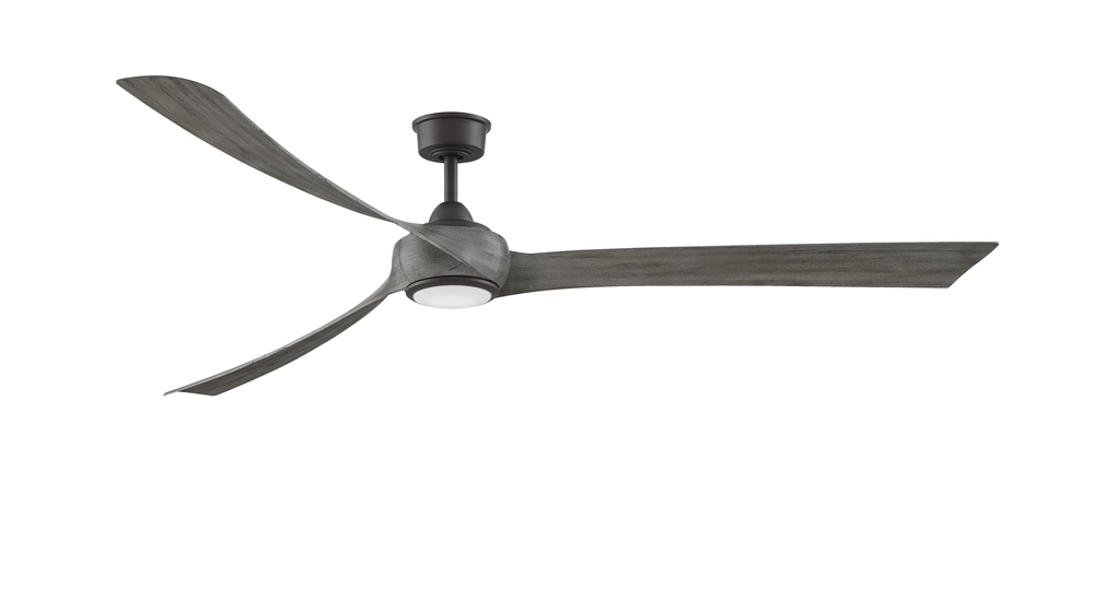 Wrap Custom Indoor/Outdoor Ceiling Fan DC Motor- Matte Greige