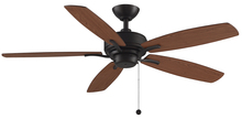 Fanimation FP6284DZ - Aire Deluxe 52 inch Indoor Ceiling Fan - Dark Bronze with Reversible Cherry/Dark Walnut blades