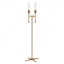 ELK Home H0019-9577 - Beaconsfield 65'' High 2-Light Floor Lamp - Aged Brass