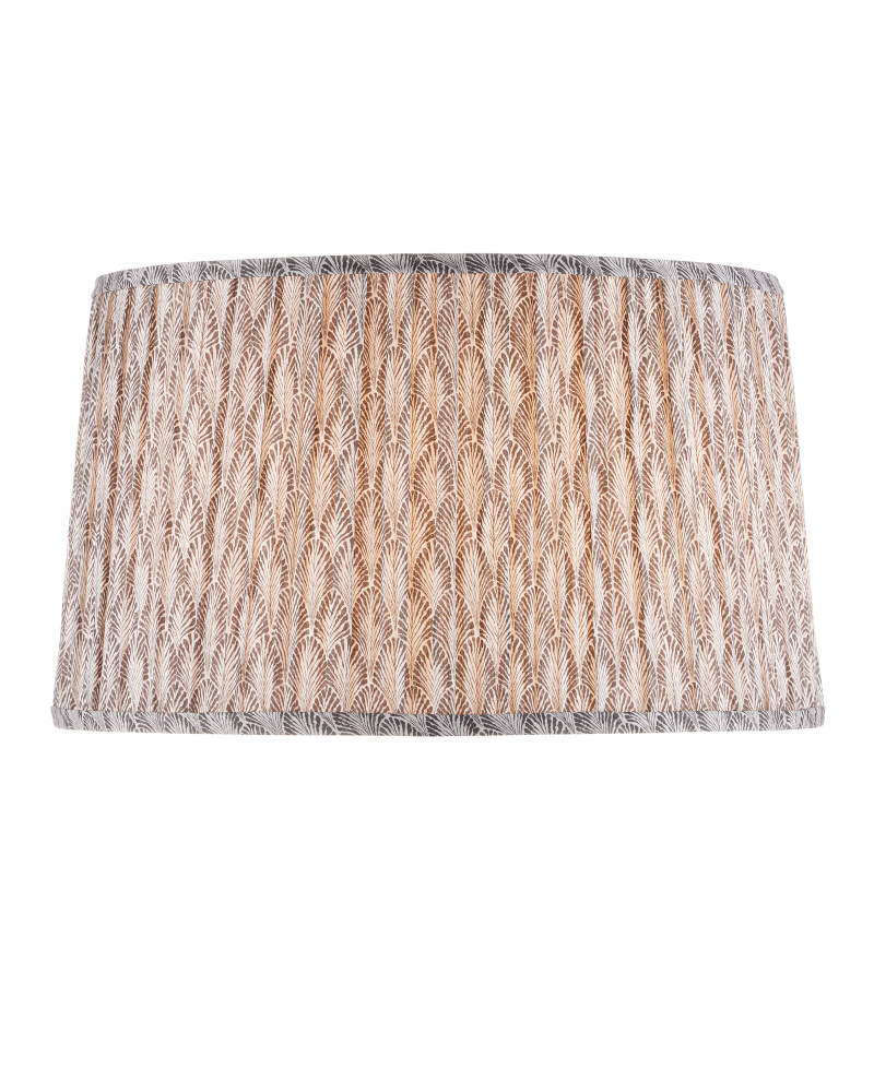 Plume Stone Tapered Lamp Shade