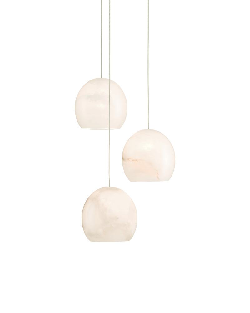 Lazio 3-Light Round Multi-Drop Pendant