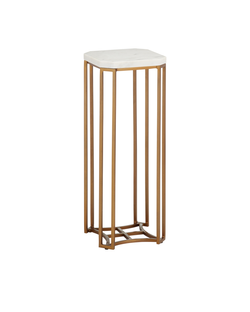 Ocho Marble Drinks Table