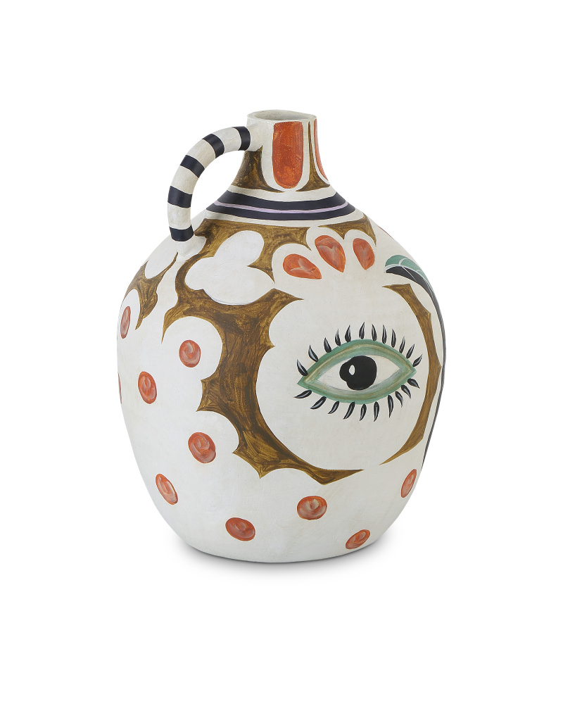 Hamsa Demijohn Vase