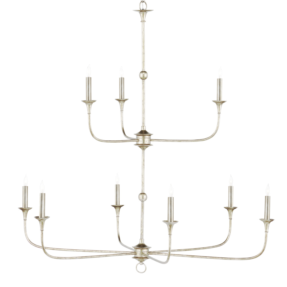 Nottaway Two-Tier Champagne Chandelier